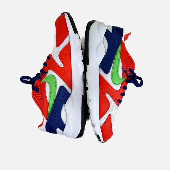 Nike LD Victory Sneakers Boys Girls Youth 6.5 White Orange Green Lightweight - Picture 8 of 13